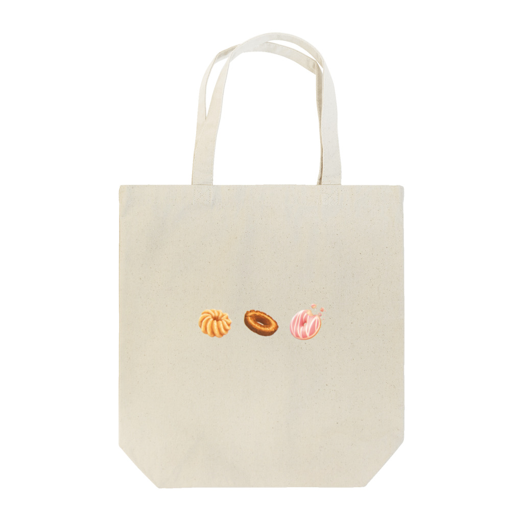 薄茶糖の【sweets】ドーナツ Tote Bag