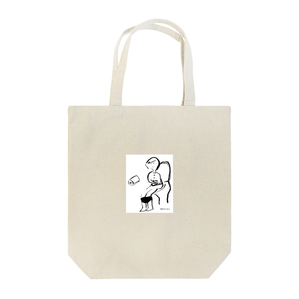 多分こけしのおなか痛い人 Tote Bag