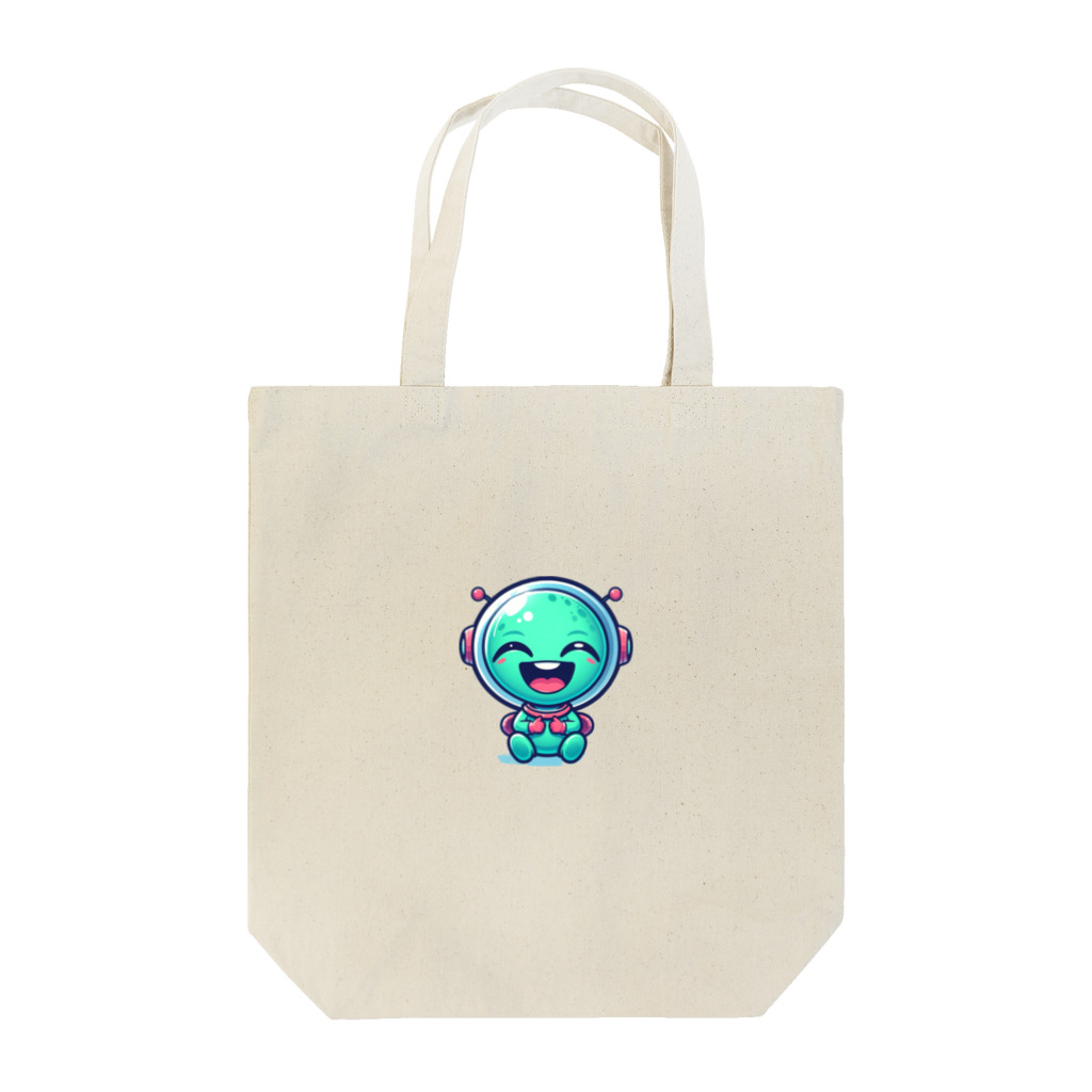 おふざけの爆笑宇宙人 Tote Bag