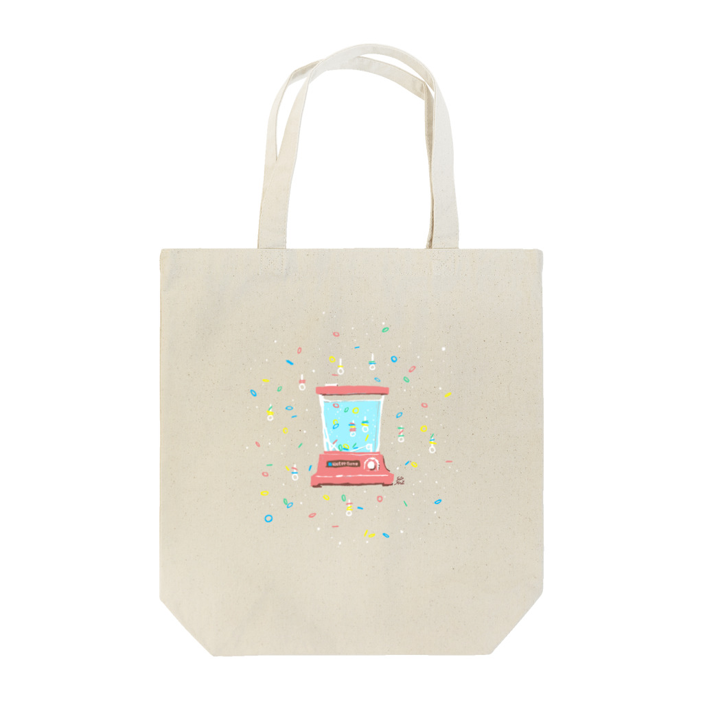 サトウノリコ*の【昭和】ウォーターゲーム（クリア） Tote Bag