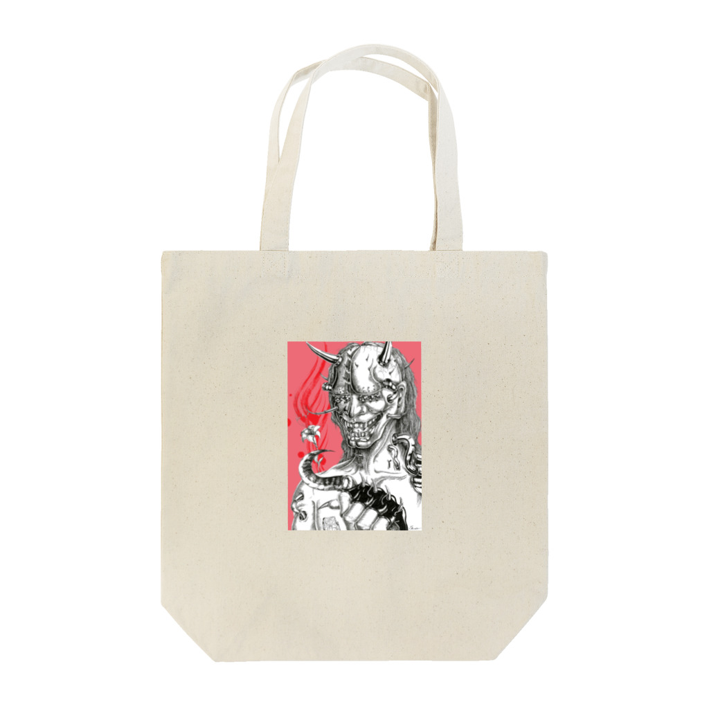 T_Bandyの般若 Tote Bag