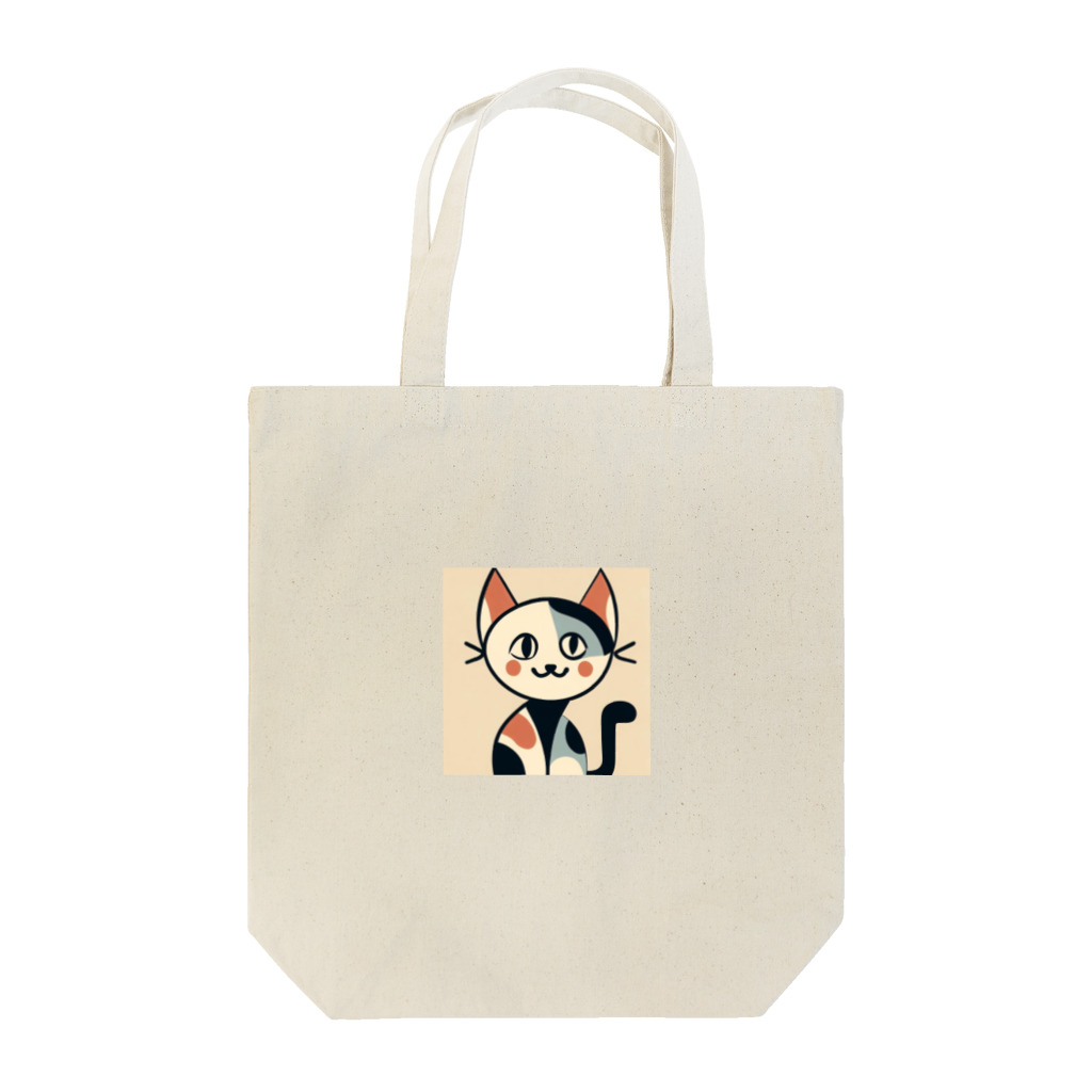 T2 Mysterious Painter's ShopのMysterious Cat Tote Bag