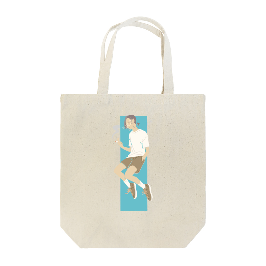 蒼の”いつかぶり”の水色 Tote Bag