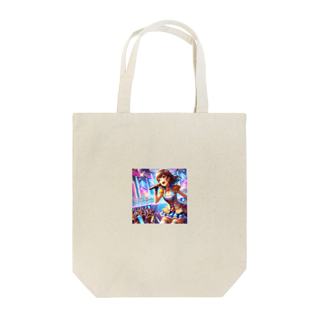 inuneko2004のステージに立つアイドル Tote Bag