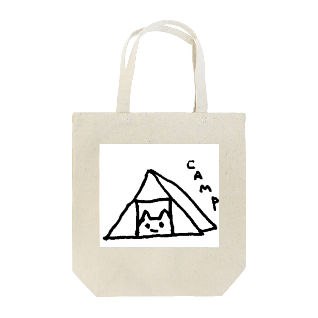 ぴよこねこのぴよこねこ -Camp- Tote Bag