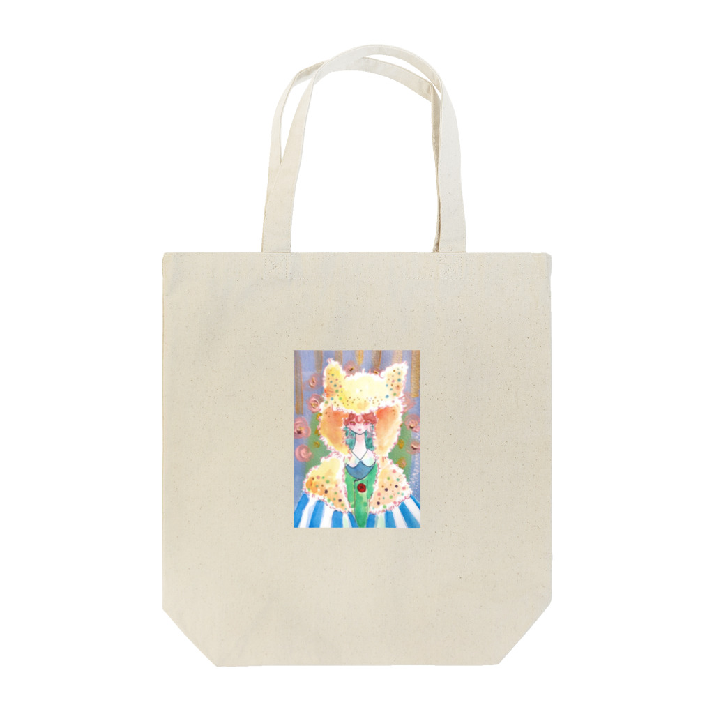 ぼんやり雑貨店のきつねガール Tote Bag