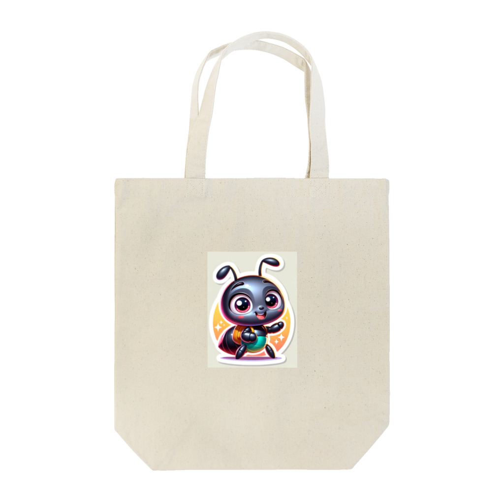 Tの店の小さなアリが元気にあいさつ Tote Bag