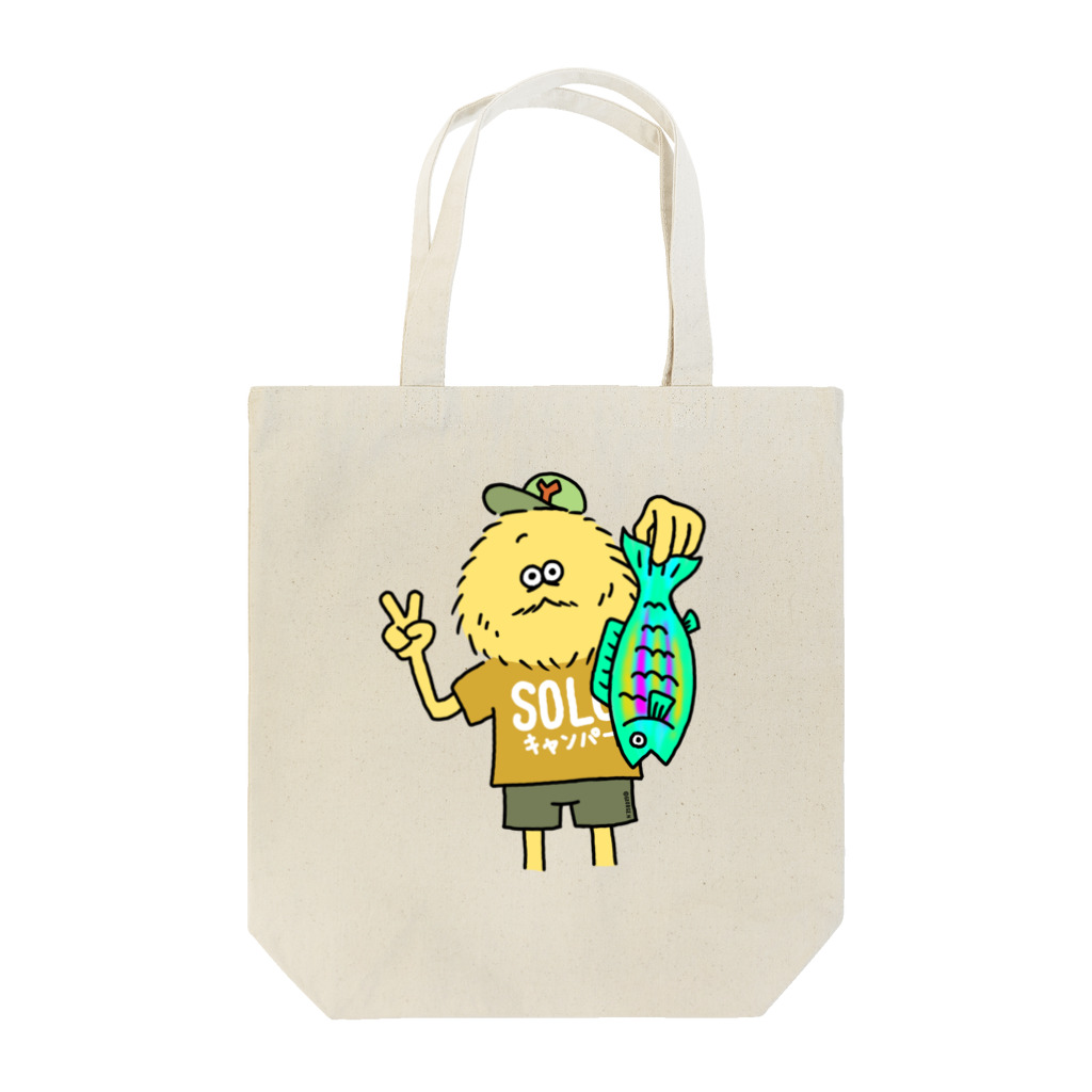 George's Storeのソロキャンパー イエッティ Tote Bag