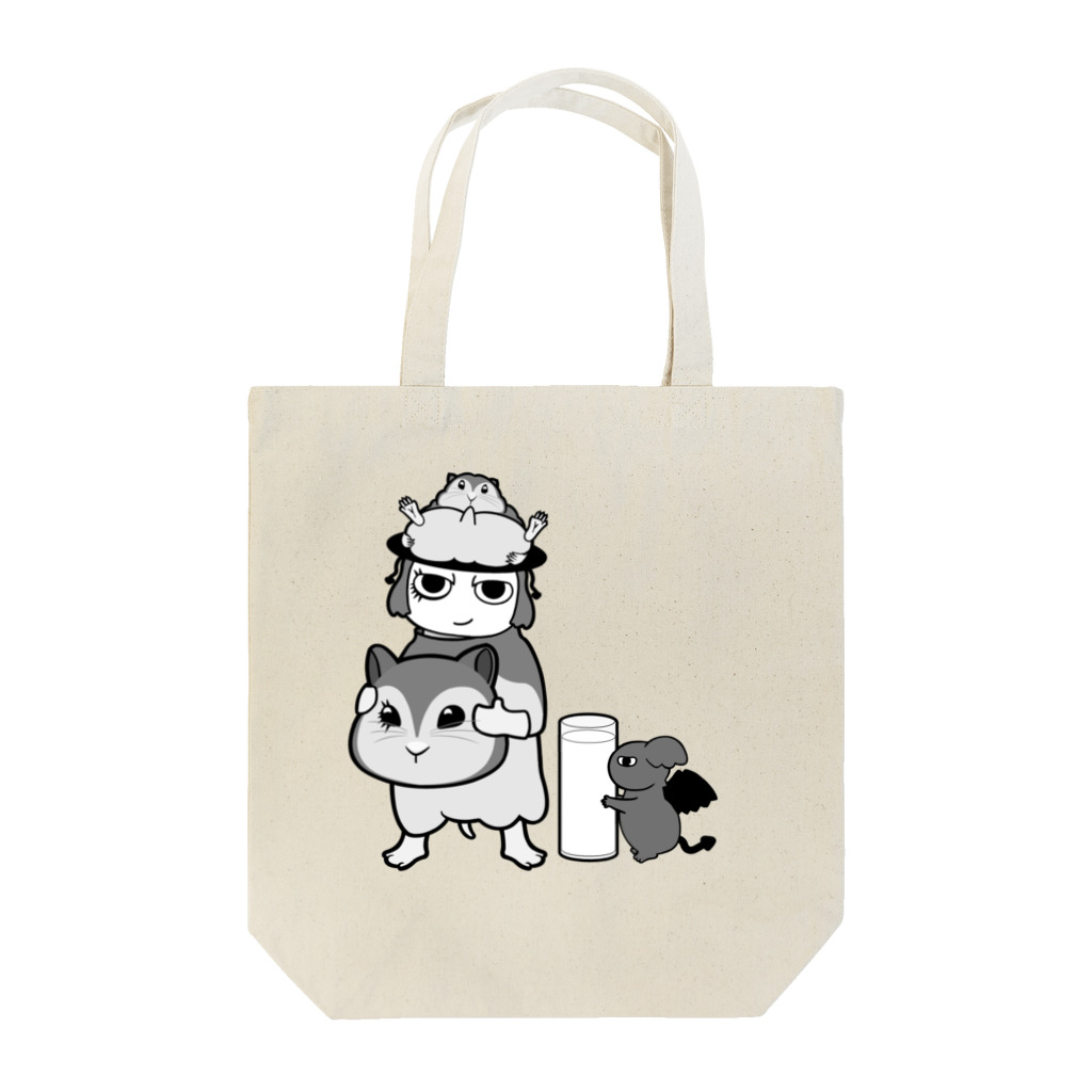 にゃはは♪屋の＊コラボ＊あれっ？クスッ（カレゴ版）からお帰りばーじょん・改・全員“スター” Tote Bag