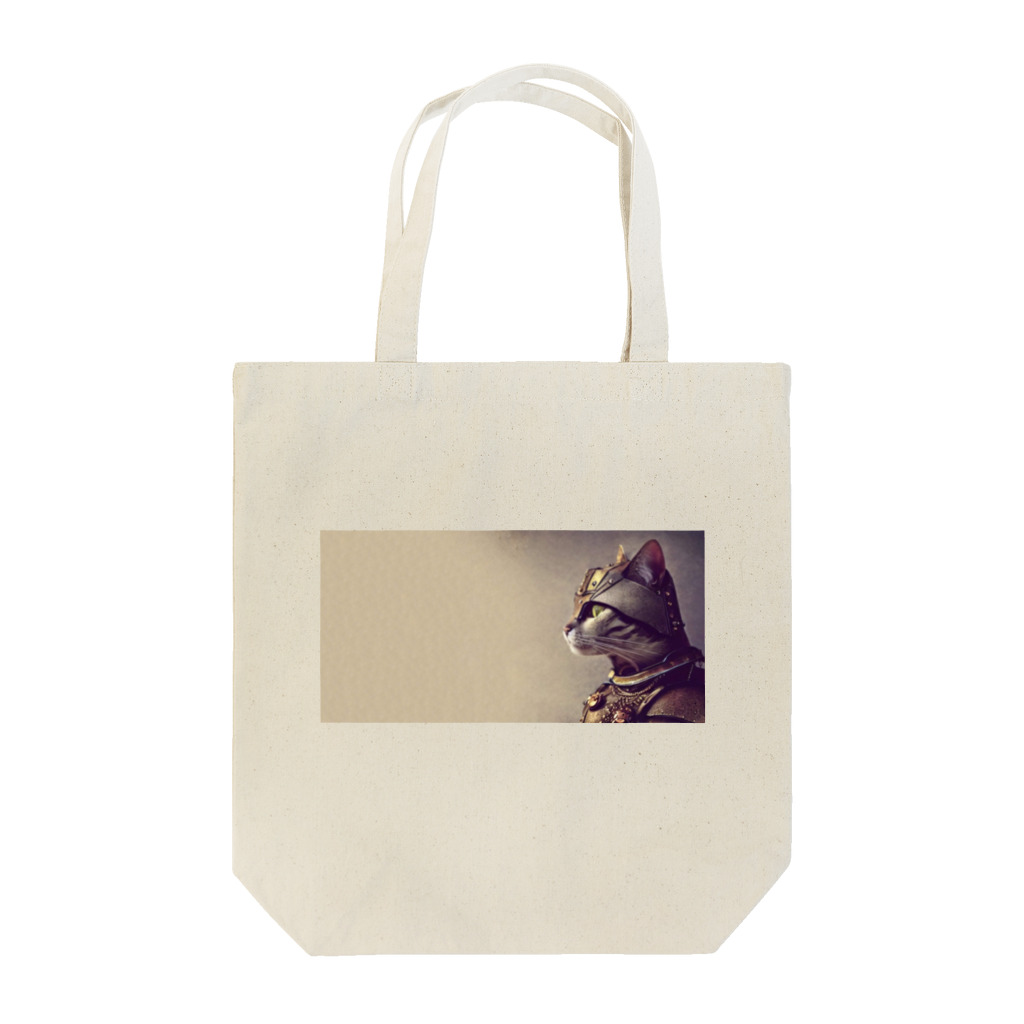 カレー屋　月夜のライオンの鉄猫B Tote Bag