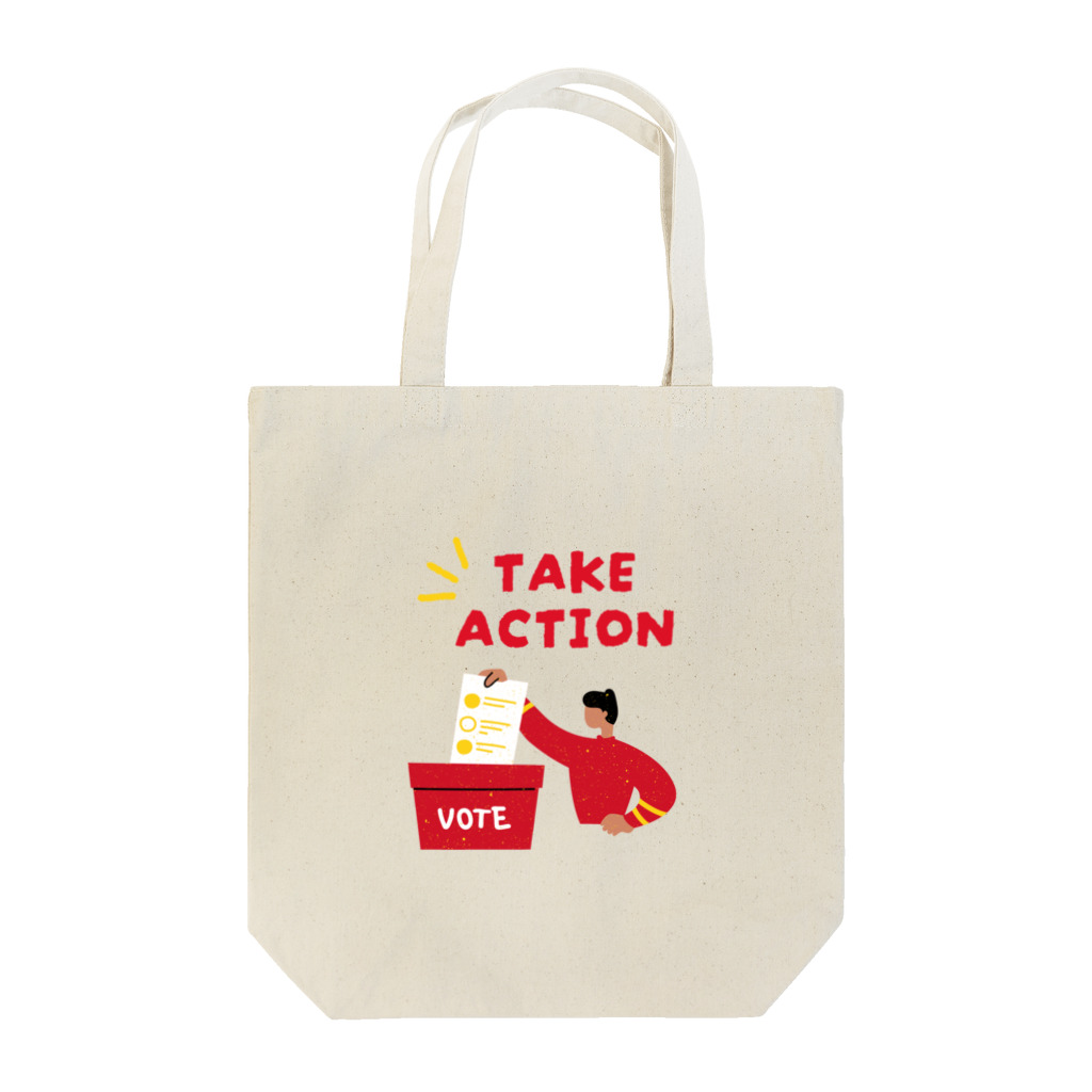 GG Voice & ActionのTake Action トートバッグ