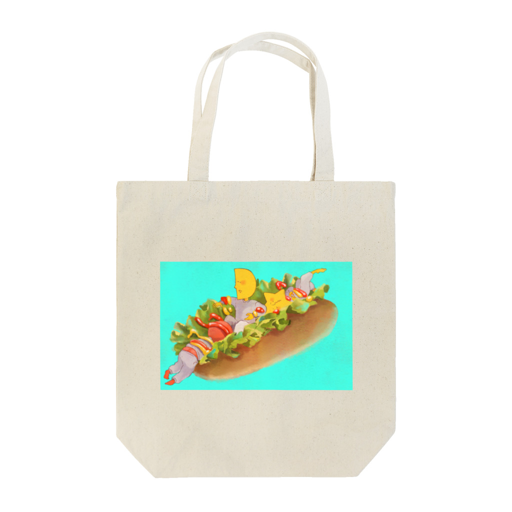 焼肉大好きのケチャップにまみれたい Tote Bag