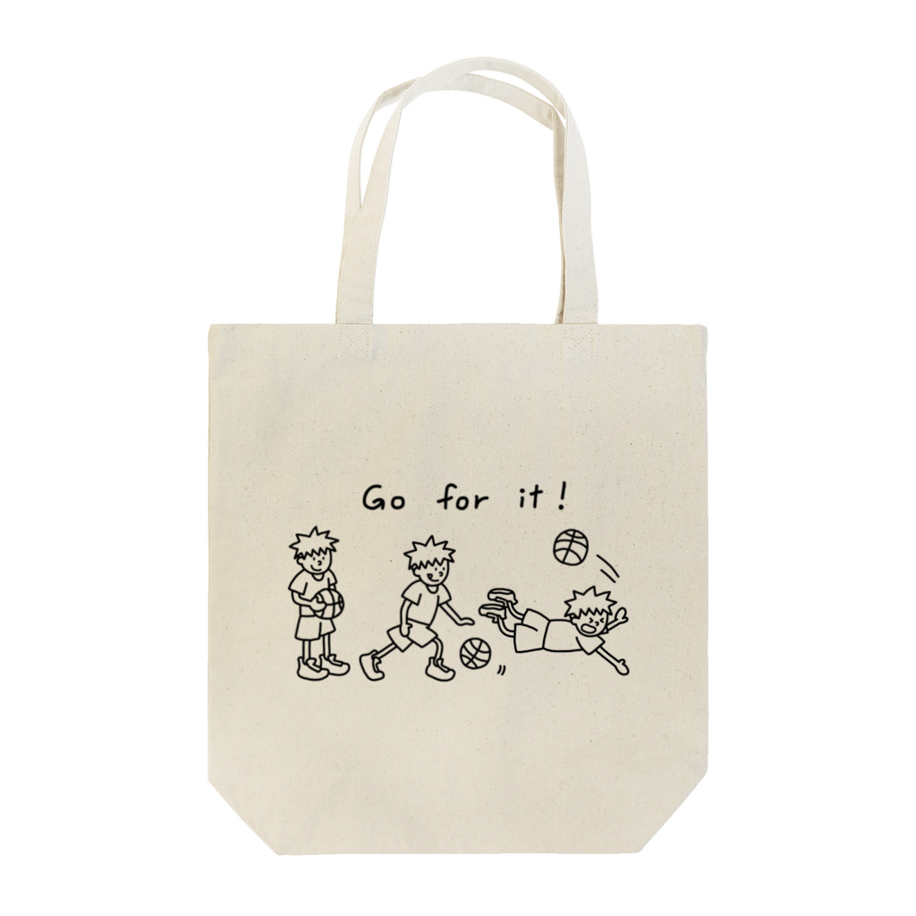 やまだあんずのバスケ　男の子 Tote Bag