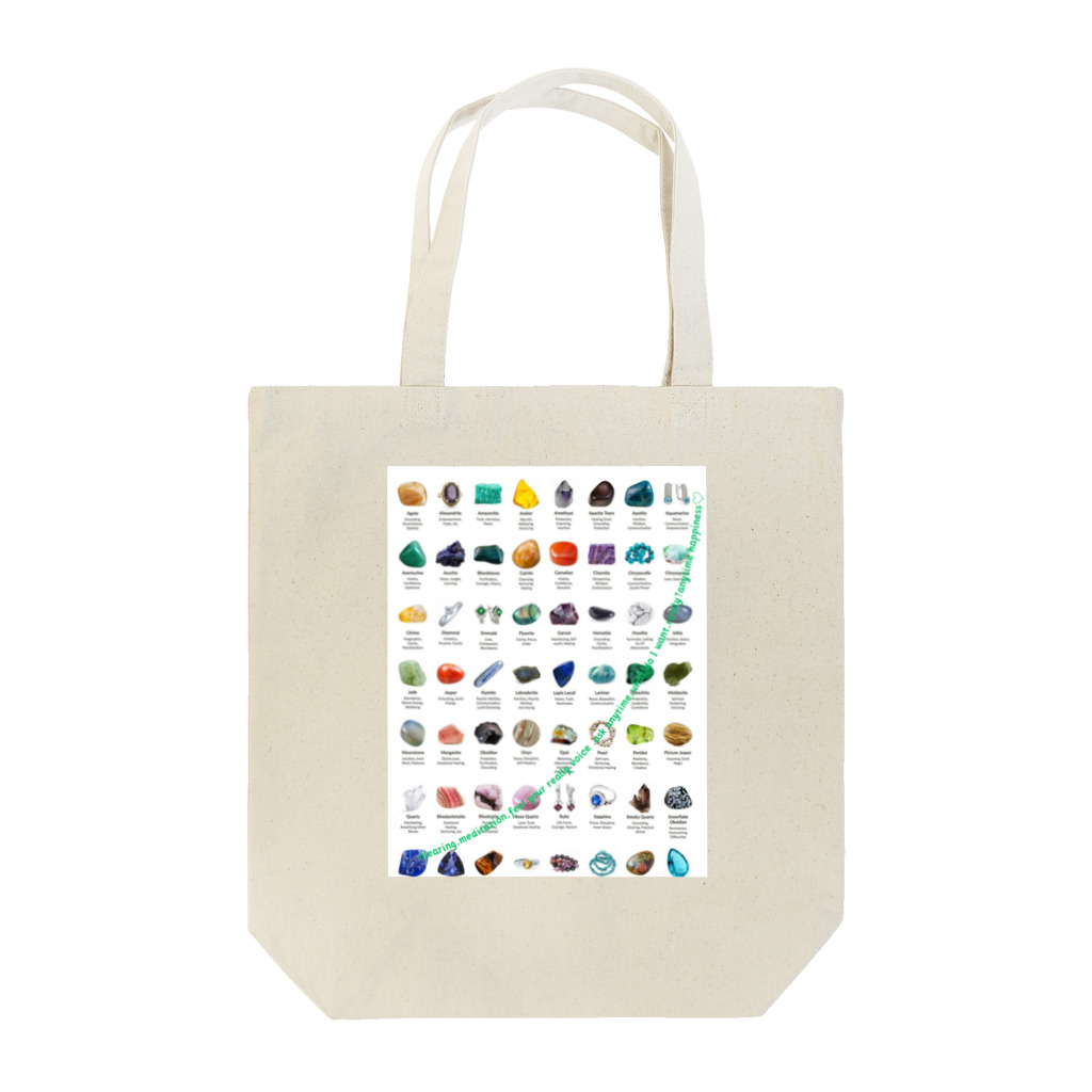 Shop Miwa1 のCrystal▱◼︎◻︎Day Tote Bag