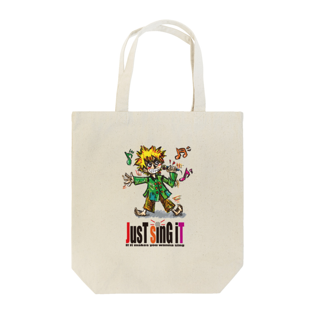 A2CのJUST SING IT Tote Bag