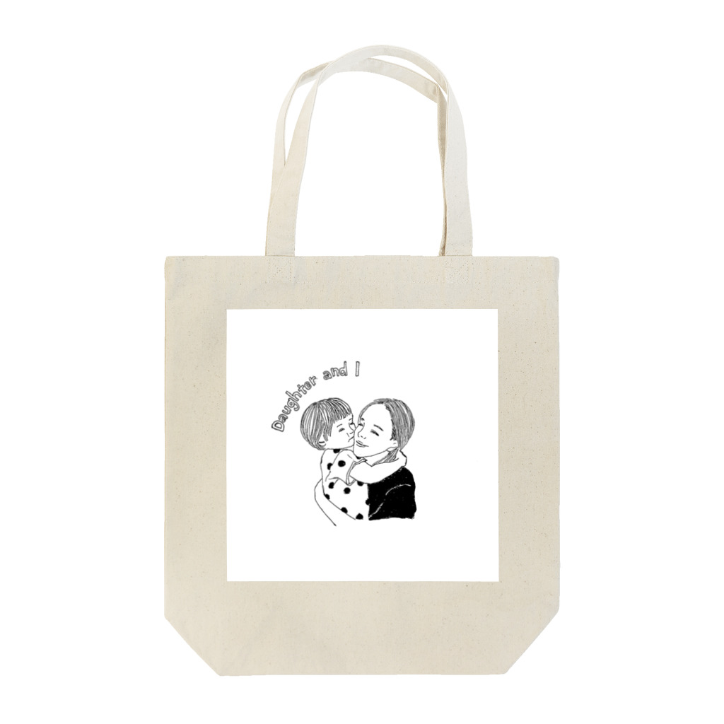toritome___のdaughter and I Tote Bag