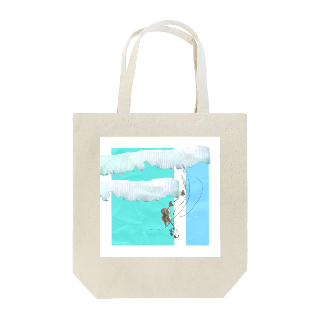 カラフルをふふふと作る場所の素材はかわい Tote Bag