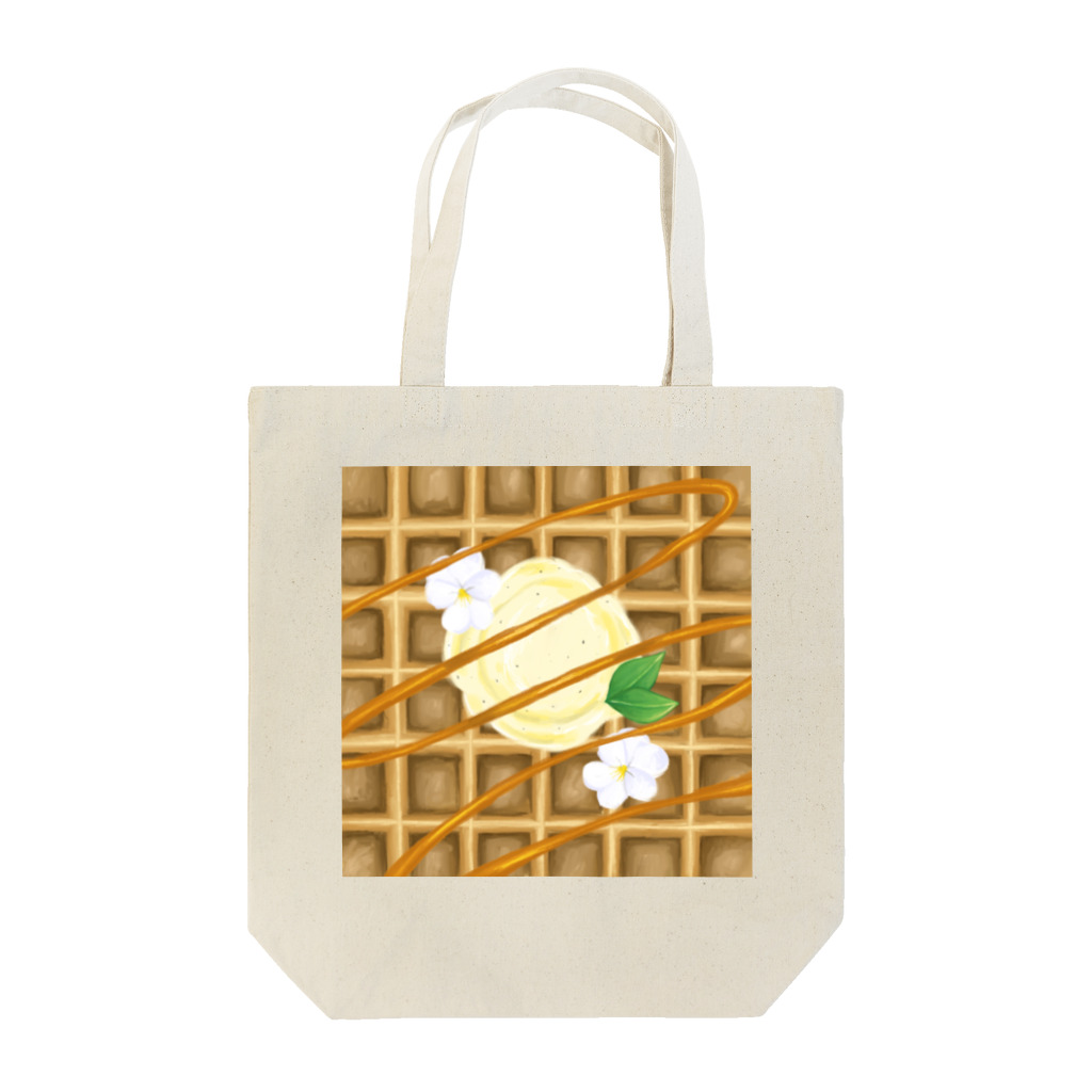 onikudaisuki_のワッフル Tote Bag