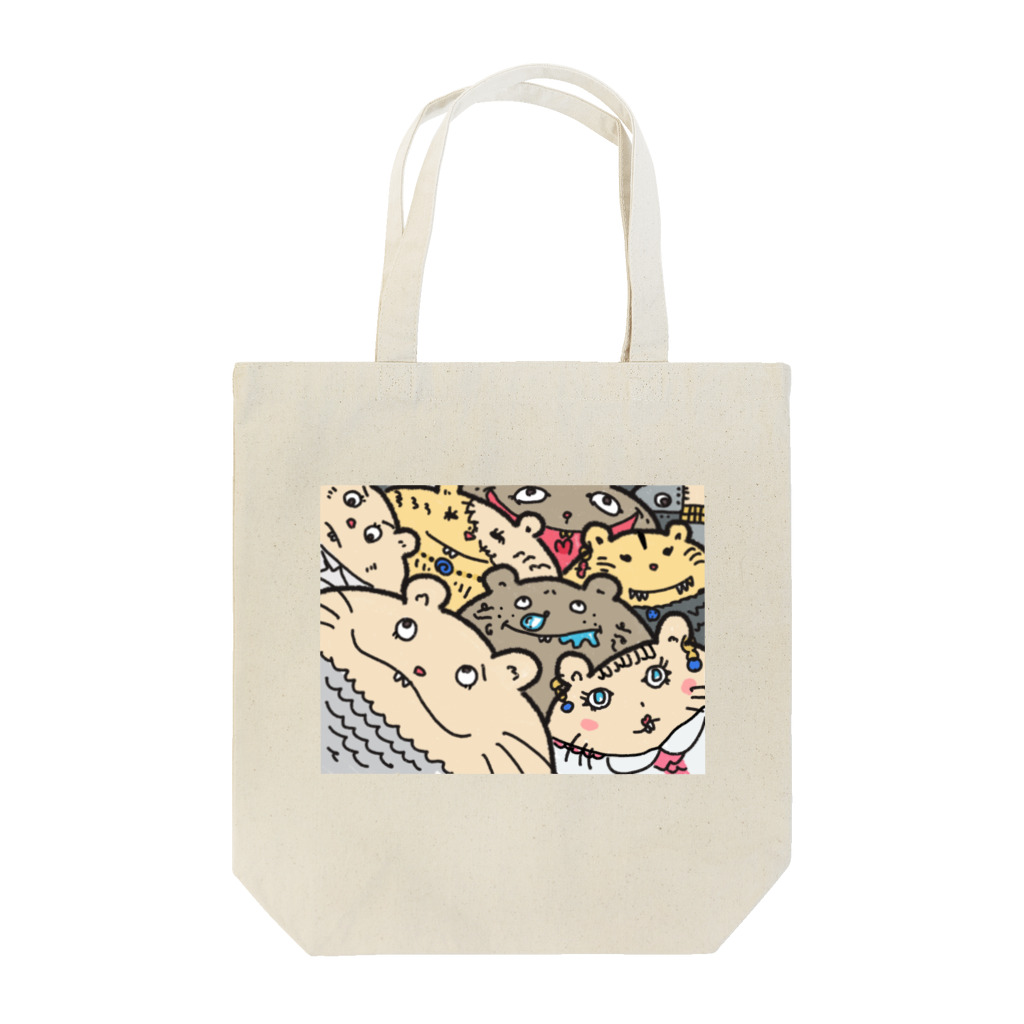 だだーん。のはむはむねずみ Tote Bag