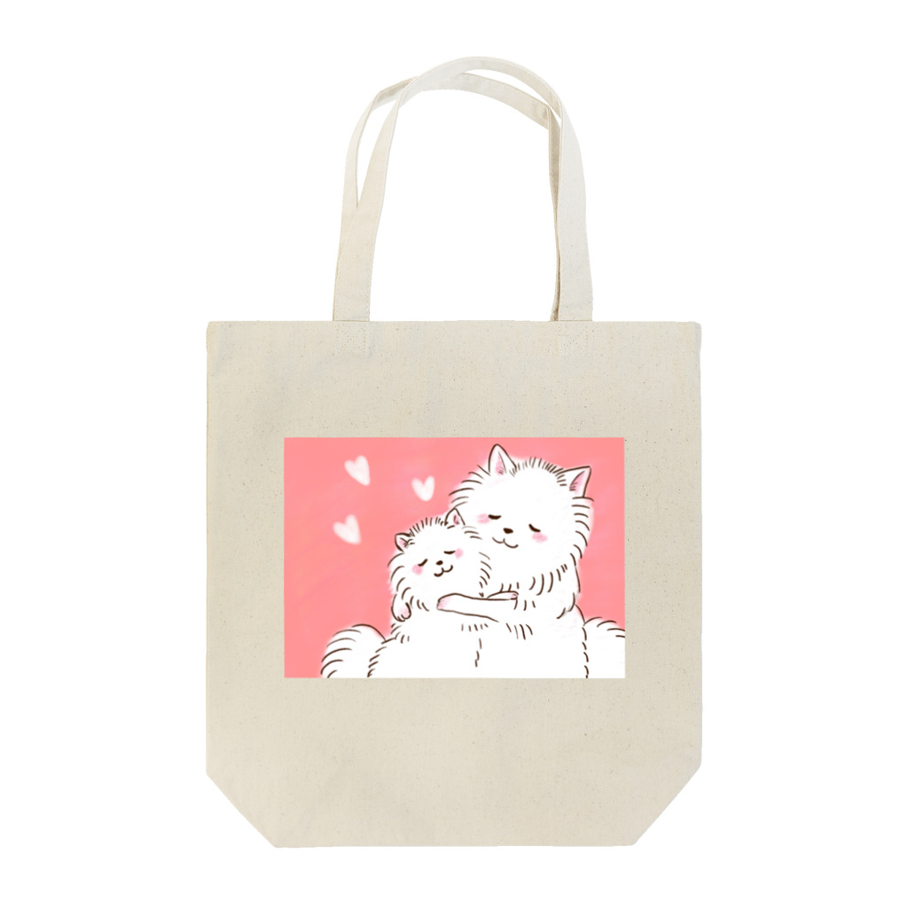 しろねこまんじゅうshopのスピ愛♡おさんぽバッグ Tote Bag