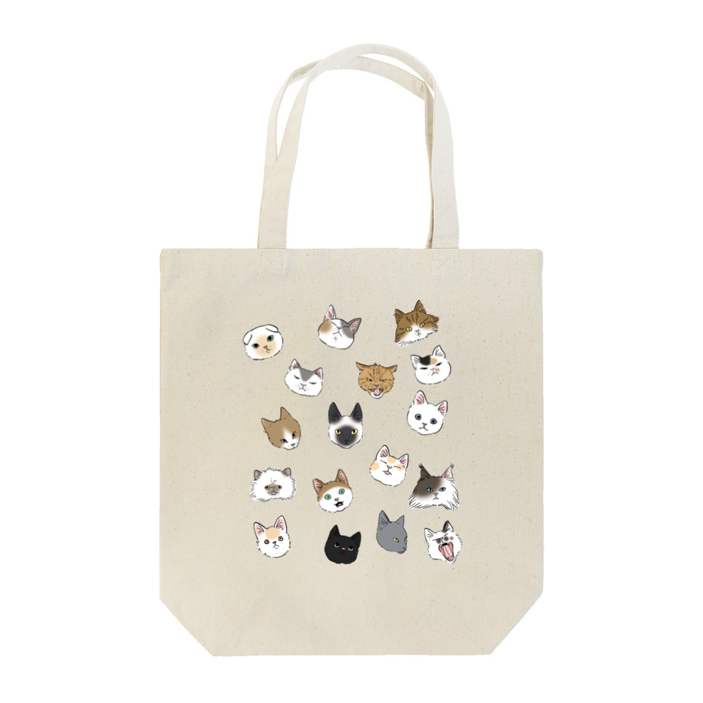 をかしのねこづくしカラー Tote Bag