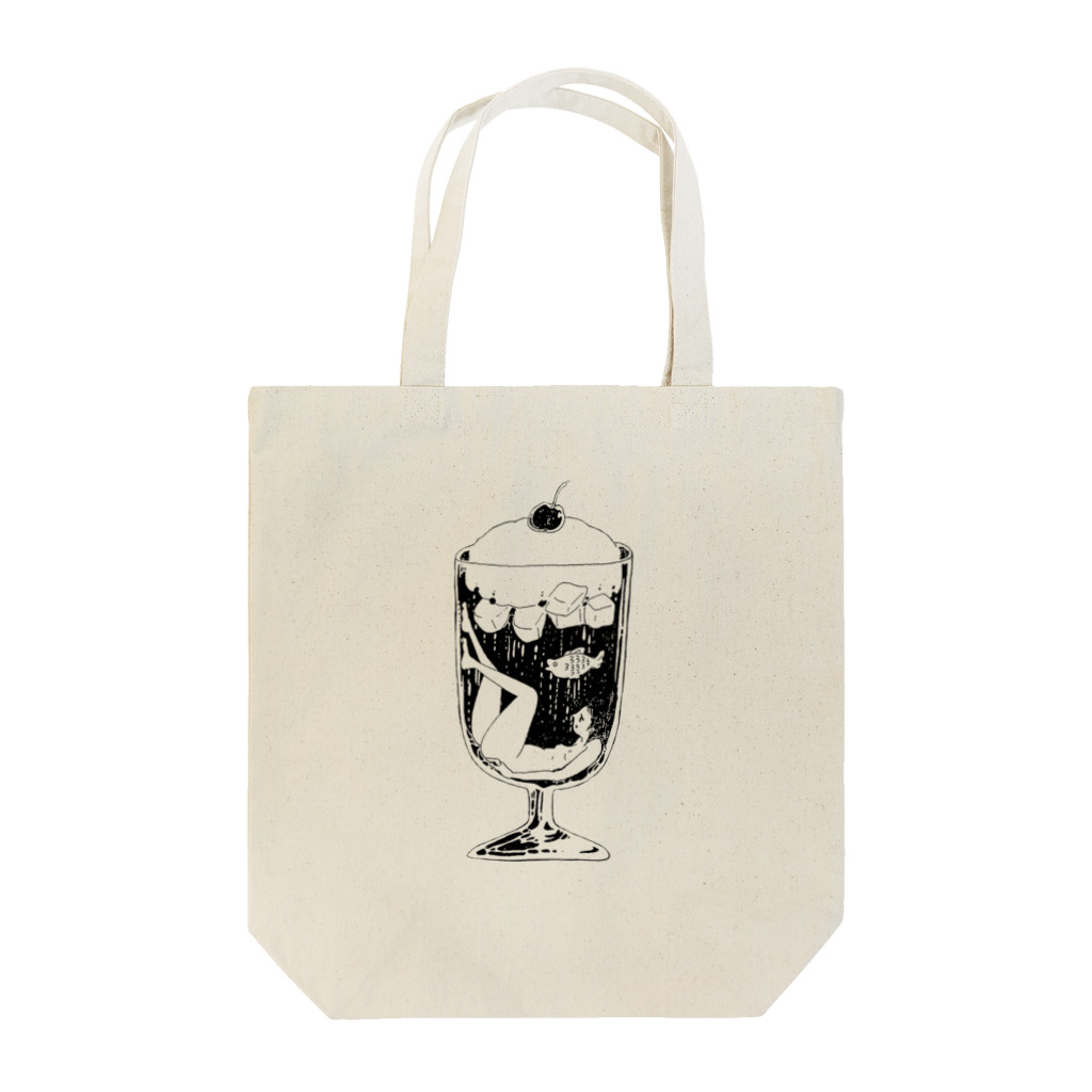 るーるるるのクリームソーダちゃん Tote Bag