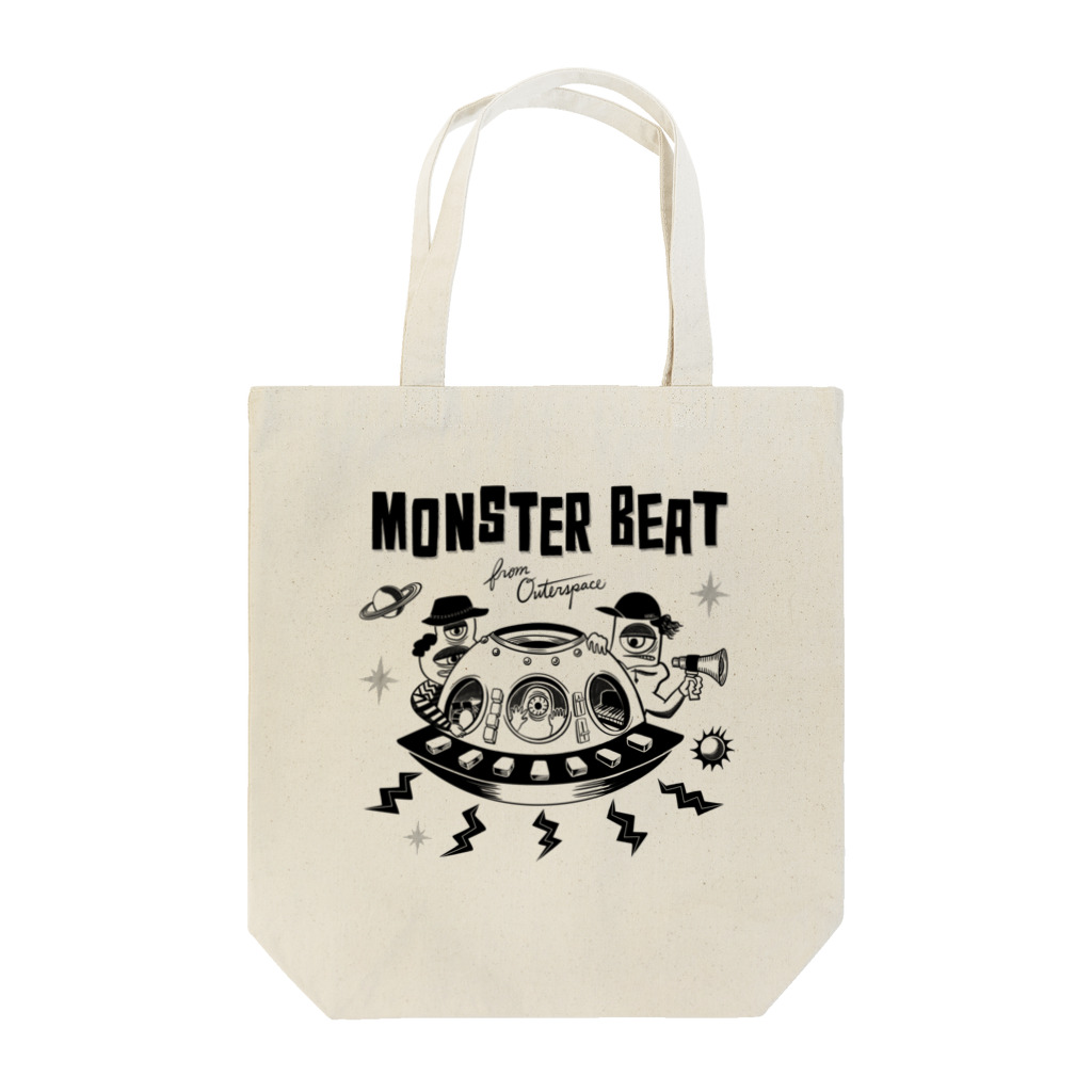 Marinko's Monster ShopのMonster Beat From Outer Space トートバッグ