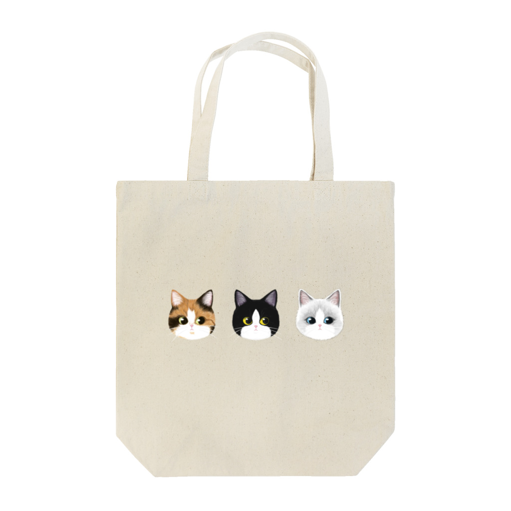 Smauの三毛猫・ハチワレ・ラグドール Tote Bag