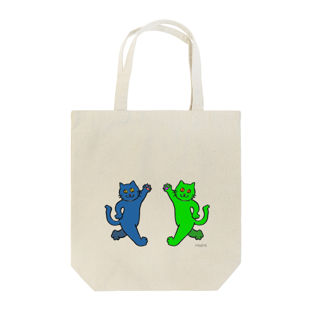 odensokoのねこ２ひき Tote Bag