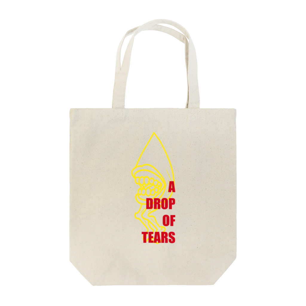 S@moffのA drop of tears 雫ちゃん　黄色い線 Tote Bag