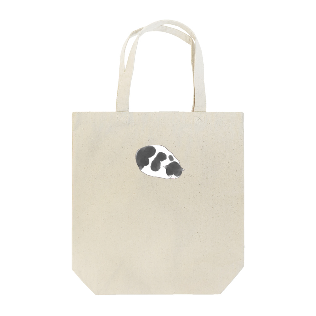 はちわれの店のハチワレ牛ねこシルバ（珍獣牛ねこ） Tote Bag