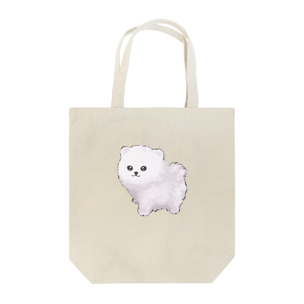 Hagumamitoのちいさなポメラニアン Tote Bag