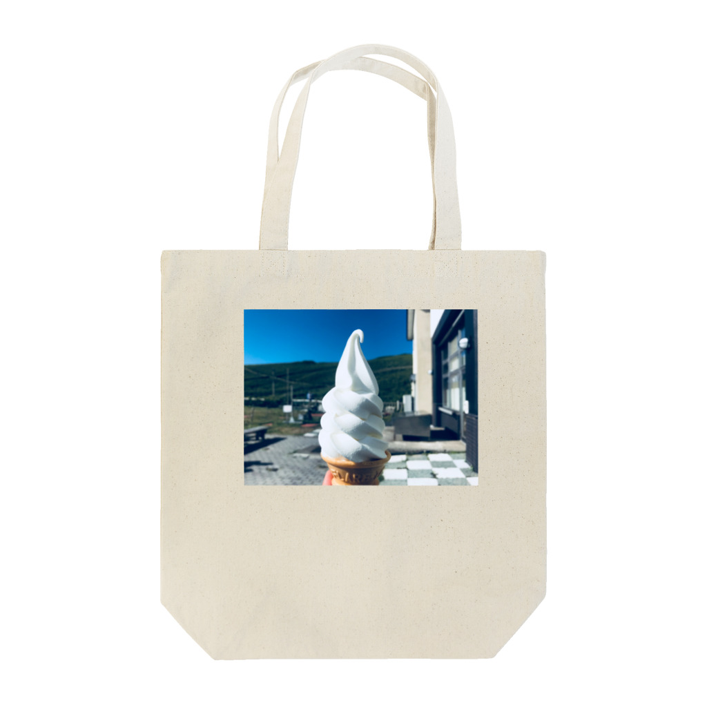 ソフトクリームbot公式のソフトクリーム(積丹ブルー) Tote Bag