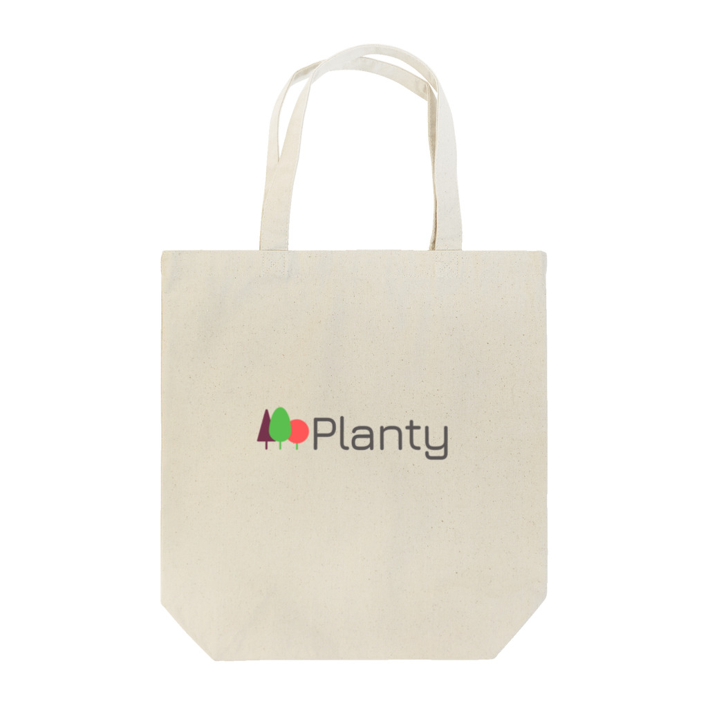 PlantyのPlanty グッズ - 世界を向上させる大麻メディア ”プランティ”のロゴTシャツ トートバッグ
