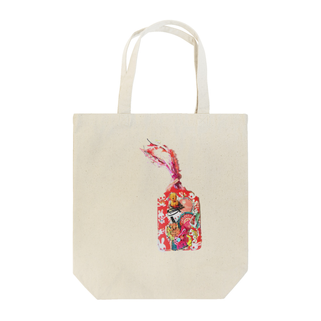 akikostyの昭和レトロなコラージュタグ№1 Tote Bag