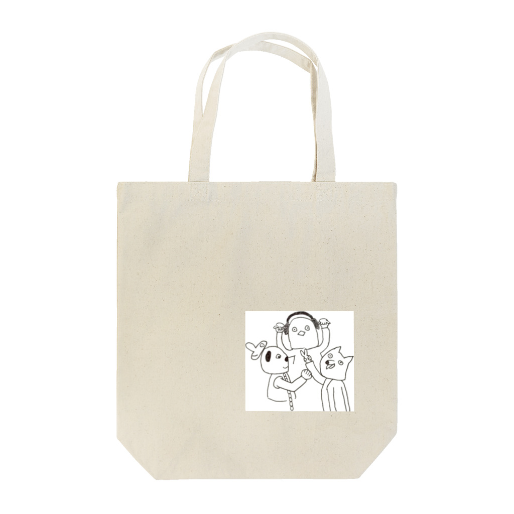 animal office lady おーえるの絵コンテ　ラップバトルより Tote Bag