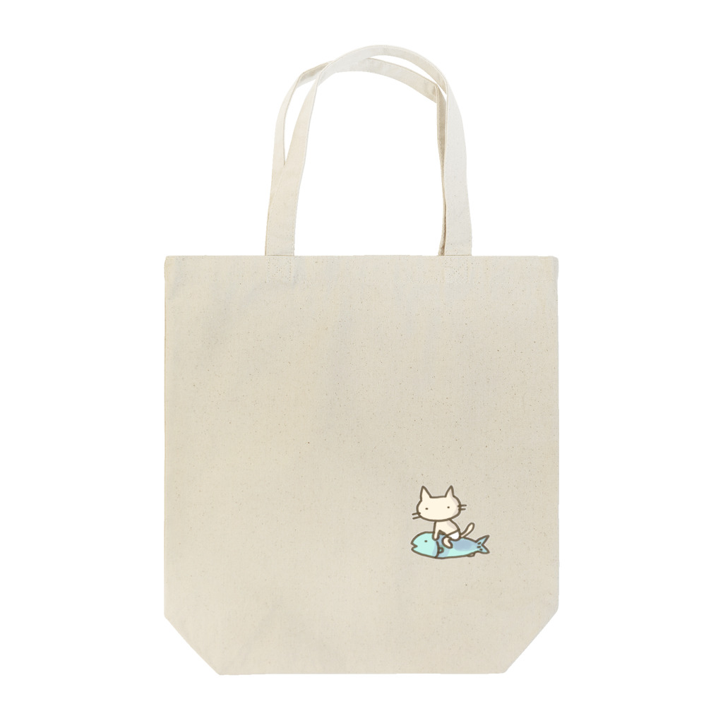 さくらもち市長のSUZURI商店の【ワンポイント】パンツねこ移動中 Tote Bag