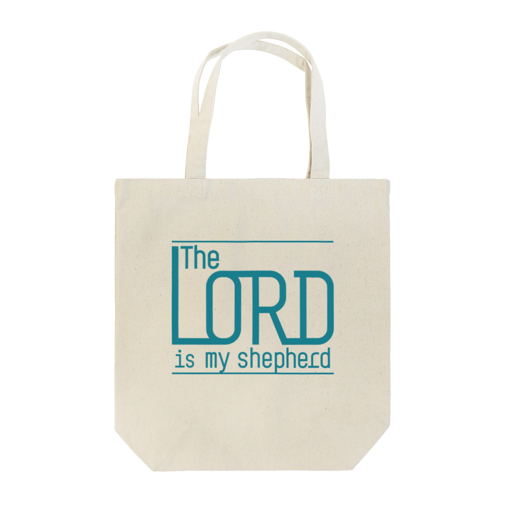 しらこばこのThe Lord is my shepherd Tote Bag