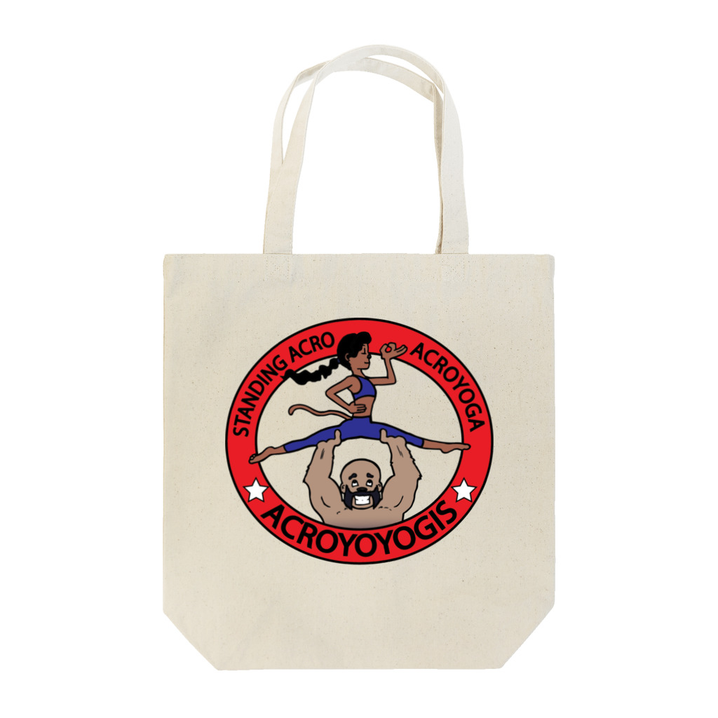 JuggernautCheerのAcroyoyogis Logo Tote Bag