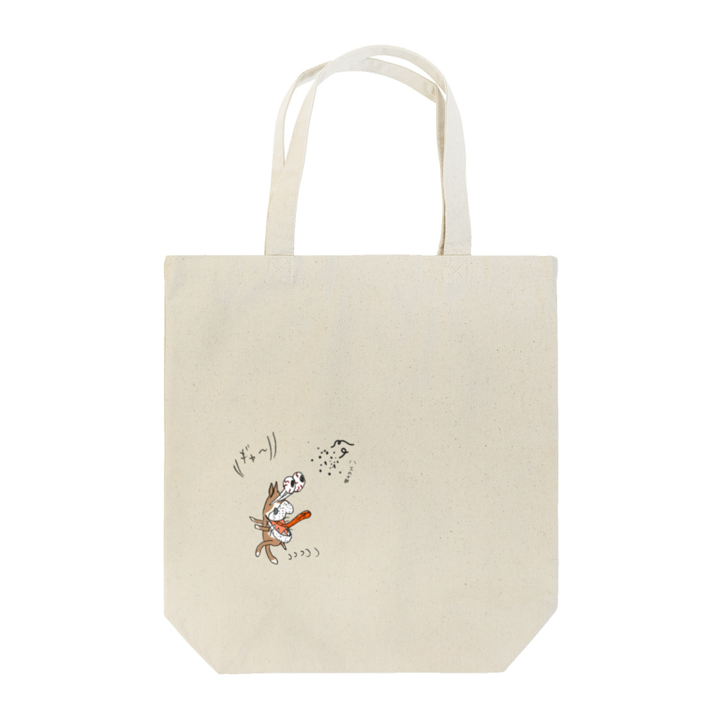 みーちやのハエから逃げるらいぞう Tote Bag