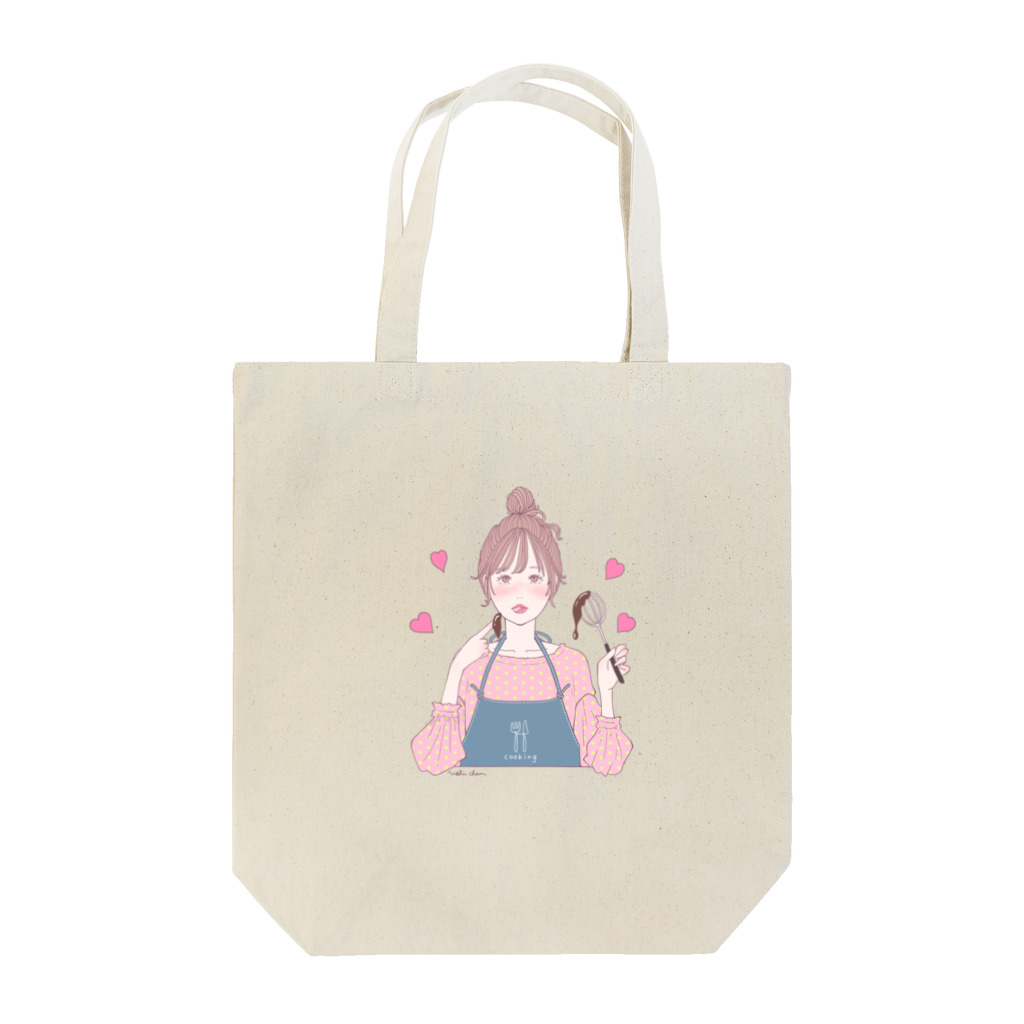 うしちゃんのお部屋の等身大ガール【チョコ】 Tote Bag