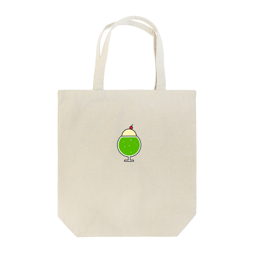 twinkletwinklepawsのメロンクリームソーダ Tote Bag