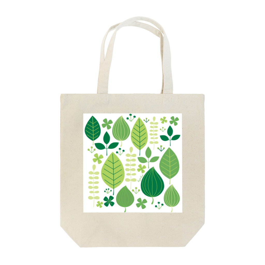 kigitohaの緑の葉 Tote Bag