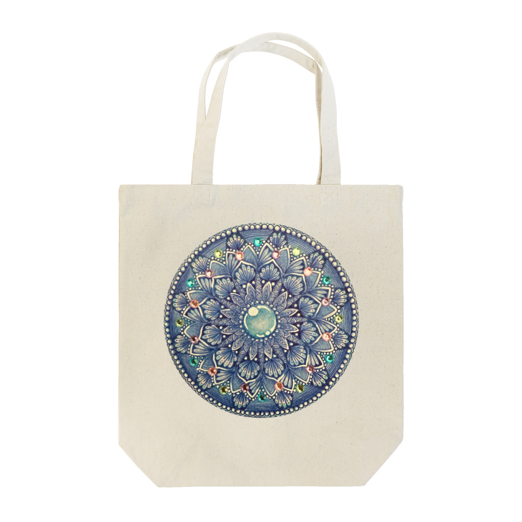 じぱんぐる-zipangle-のmandala-こおりのくに Tote Bag