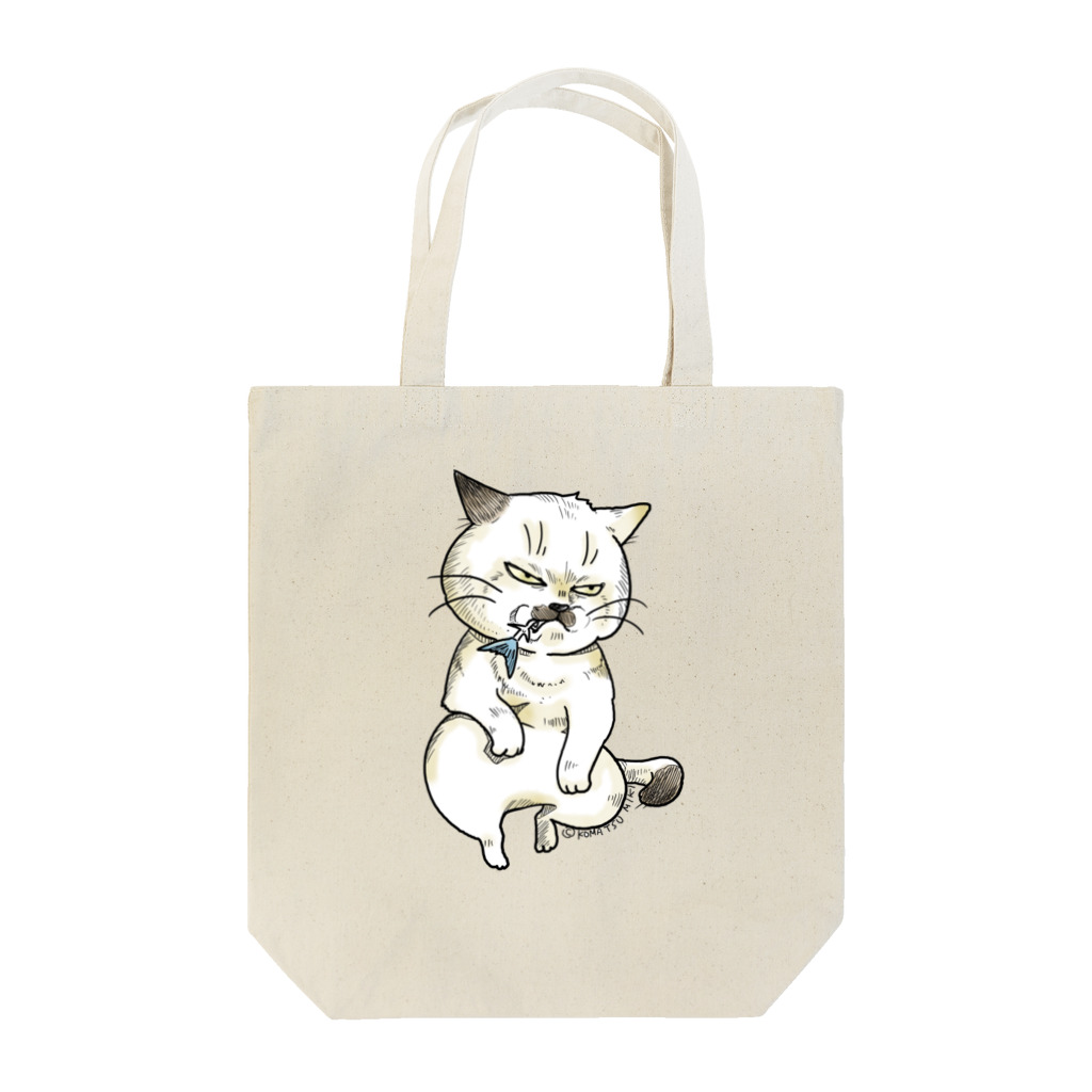 CAT⭐︎JUNKIEのおっさんみたいな猫 Tote Bag