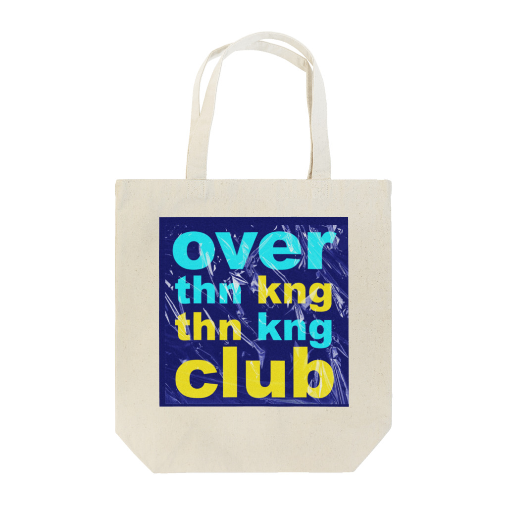 HardyBgoodeのOVERTHINKINGTHINKINGCLUB Tote Bag