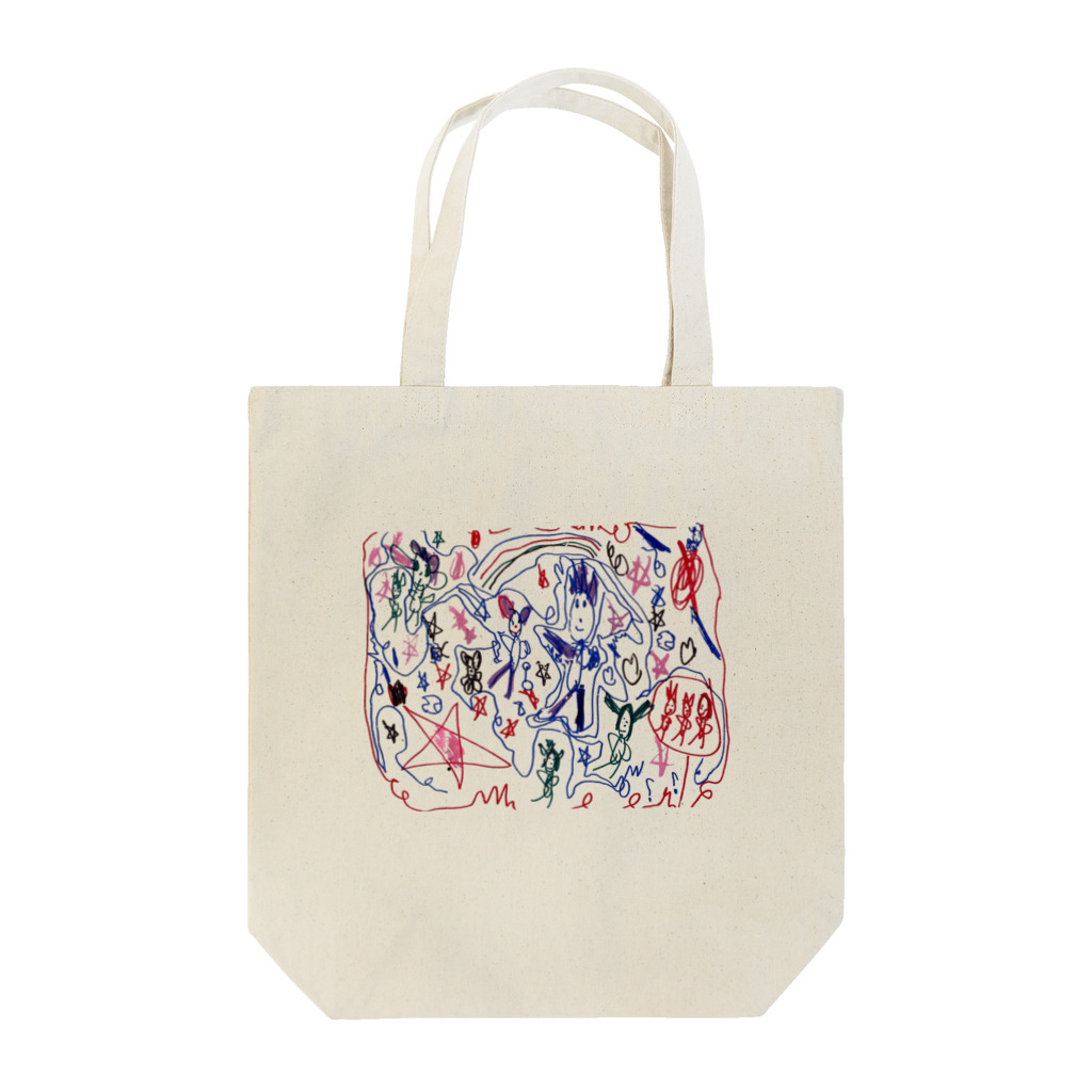 シロクロロ○●のNo.25 3色アート Tote Bag