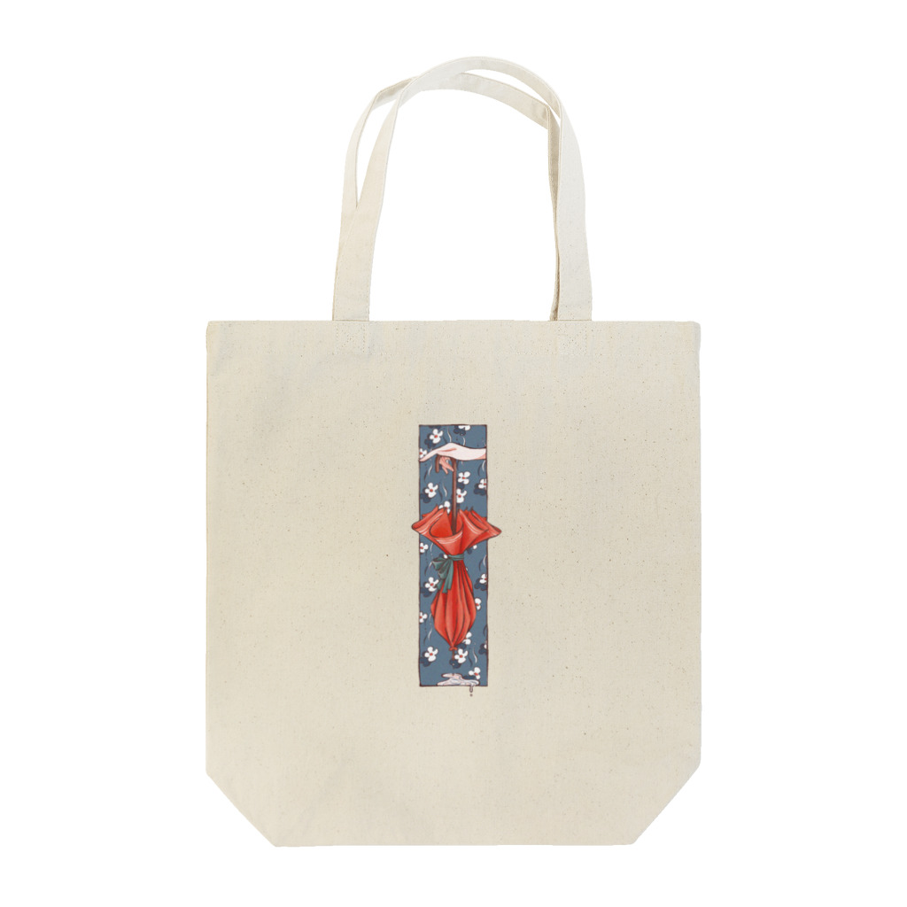 日菜乃🐶の花降る日の傘 Tote Bag