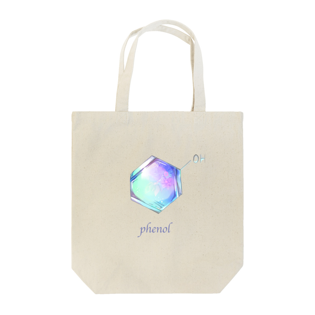 ピヨ_chemistryの花のフェノール Tote Bag