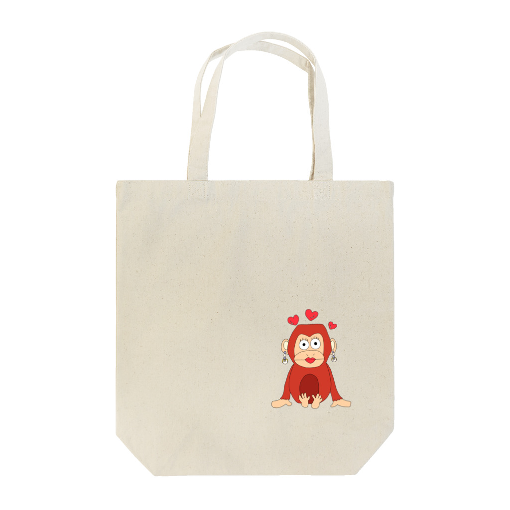 オランウータン・ハンドメイドのうーたん Tote Bag